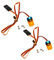 Sharplace Pack of 2 Universal RC Truck Accessories Police LED Light Bar for Radio Control Car Parts - Yellow