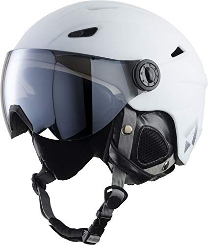 TECNOPRO Herren Pulse S2 Visor HS-016 Ski-helme, White, L
