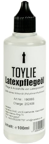 Latex Pflegeöl 100 ml | Glanz, Schutz, Glanzeffekt, Anziehhilfe, Latexpflege