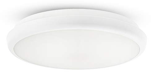 HUBER DL 16 LED Deckenleuchte für Innen/Außenbereich 1500 lm 16W I IP54 geschützte LED Deckenlampe geeignet als Badleuchte, Flurleuchte, Kellerleuchte