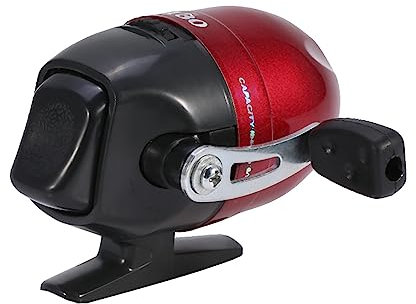 Spin Cast Angelrolle, 1 Stück Geschlossene Angelrolle Angeln Spinnrolle Eingebautes enges Gerät mit Angelschnur für das Angeln im Freien