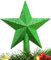 Christmas Concepts® 200mm (8) Glitter Tree Top Star Decoration – Christmas Tree Topper (Emerald Green)