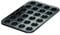 Hairy Bikers Bakeware, 24 Cup Muffin Tray, Non Stick, Dishwasher Safe, Blue