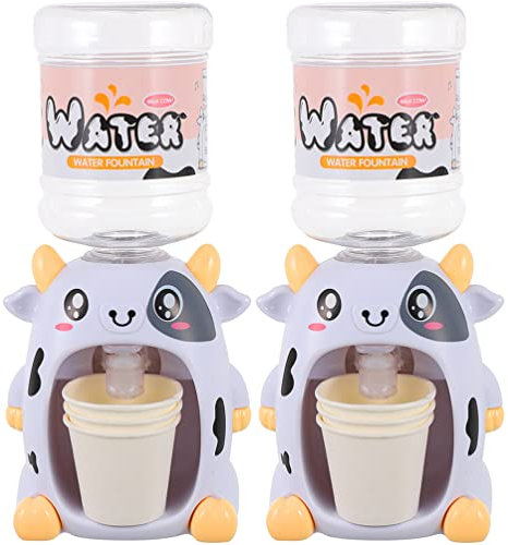 Ipetboom 2stücke Mini Wasserspender Spielzeug Für Junge Mädchen Lustiger Trinkbrunnen Klassischem Für Rollenspiele Und Kreative Küchenspiele Fördert Lebenspraktische Fähigkeiten