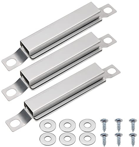 YICH Gasgrill Ersatzteile Crossover Brenner Gasgrill Crossover 3er-Pack Ersatzteile Gasgrill Crossover Tube für Centro Charbroil und Andere Crossover Rohr Übertrag Srohr BBQ Edelstahl Flammenbrücke