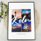 Elbeffekt Köln Geschenk Holzbild - Foto Geschenk - personalisierbar zum Hinstellen/Aufhängen optional beleuchtet Köln Souvenir, Köln Deko, Köln Urlaub, Köln Geschenke - personalisierte Geschenke
