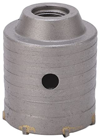 Sega a tazza in metallo duro da 60 mm, fresa per sega a tazza Fresa per tubo di perforazione cavo in cemento per mattoni in cemento pietra muro
