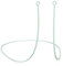 CURVD Cordon en silicone souple et durable de qualité supérieure | Fonctionne avec la plupart des bouchons d'oreilles avec embouts amovibles compatibles avec CURVD tous les jours, boucle silencieuse