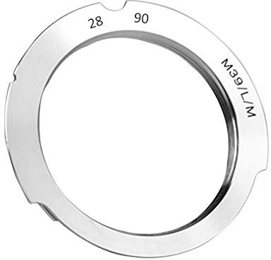 L39-M (28-90) Objektivadapter kompatibel für Leica L39 Objektiv und kompatibel mit Leica M L/M Kamera LC8033