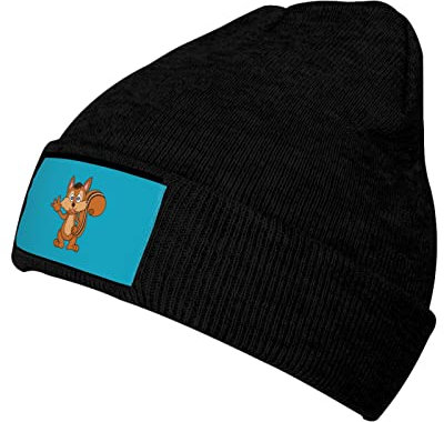 908 Chipmunk SAGT Hallo Damen Herren Kopf Wraps Warme Strickmütze Klassische Beanie Mütze Wintermütze Für Jungen Skifahren Mädchen
