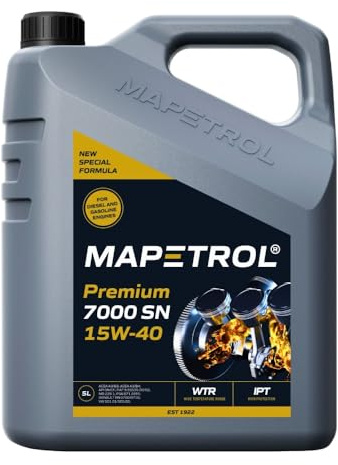 Mapetrol Premium 7000 SN 15W-40 5 Liter