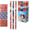 6 x Rollen Disney Geschenkpapier CARS mit coolen Autos - Kindergeschenkpapier - Geschenkpapier mit Autos - Geschenkpapier für Jungs