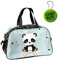 Goldkids - Sporttasche Kinder für Mädchen & Jungen - Umhängetasche mit Panda Motiv - Schwimmtasche mit verstärktem Boden - Trainingstasche 40 cm x 25 cm x 15 cm