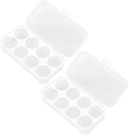 CANIGHT 2pcs Makeup Sponge Storage Box Dustproof Powder Puff Case for Organized Makeup Accessories Capacity Material for Travel and Home Use