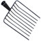 F Fityle Outil de Fourche remplacer la tête Jardin Accessoire, 9 Dents