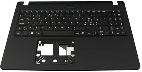Acer 6B.VPRN7.058 Original Tastatur inkl. Topcase CH (Schweiz) schwarz/schwarz für TravelMate P2 TMP215-53