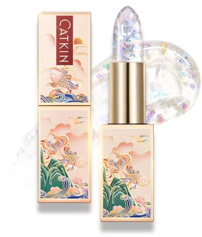 CATKIN Lippenbalsam Natürliche getönte Lippenpflege Classic mit Vitamin E, Spendet Feuchtigkeit für trockene Lippen Lippenpflegestift, 3.5g, C21 Sapphire