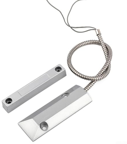 Sensore di contatto magnetico per porta del garage con per circuiti normalmente aperti e normalmente chiusi per una maggiore sicurezza in ambienti commerciali e residenziali (normalmente aperto)