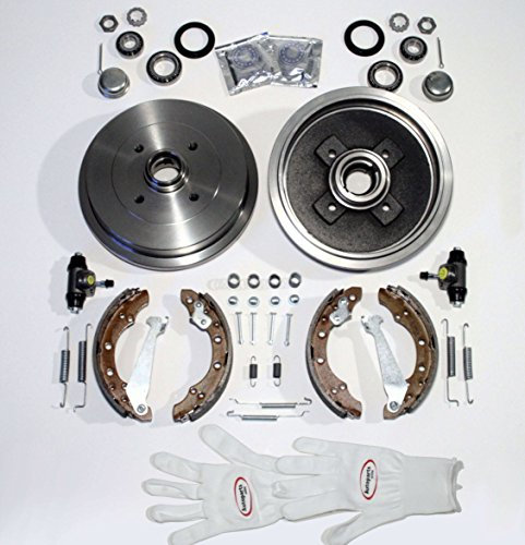 Autoparts-Online Set 60003602 Bremstrommel/Bremsen Kit hinten