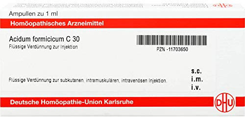 DHU Acidum formicicum C30 Ampullen, 8 St. Ampullen