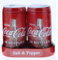 Coca-Cola Salz- und Pfefferstreuer mit Behälter, Zinn, Salz- und Pfefferstreuer, 3312191
