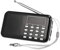 Docooler Digital Radio FM Radio Computer Lautsprecher HiFi Stereo Receiver w/Taschenlampe LED-Anzeige Unterstützung TF Musik Spielen