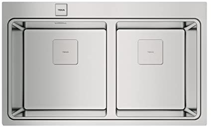 Fregadero Teka Zenit Rs15 2C 86 Color Inox Ref 115030015 Mueble De 90 Cm