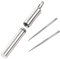 Polly Online Porte Cure-Dents + 2pcs Portable Toothpick étanche extérieur Container de Voyage Poche Porte-clés reutilisable [Non-Toxique] Ultraléger Rust-résistance Anti-Corrosion