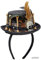 Karneval-Klamotten Voodoo Hut Mini Damen Herren mit Knochen und Totenkopf