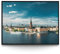 BilderKing Wandbild Stockholm Skyline - 100cm x 75cm Leinwand auf 2cm Keilrahmen mit Schattenfugenrahmen schwarz