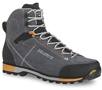 Dolomite M 54 Hike Evo GTX Grau - Gore-Tex Wasserdichter komfortabler Herren Gore-Tex Wanderstiefel, Größe EU 44 - FA