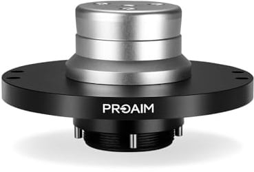 PROAIM Mitchell-auf-Euro/Elemac-Adapterplatte für Kamera-Rig-Systeme | Robuster Aluminiumadapter zur sicheren Umrüstung von Jibs, Bazookas, Risern und professionellen Montagesystemen
