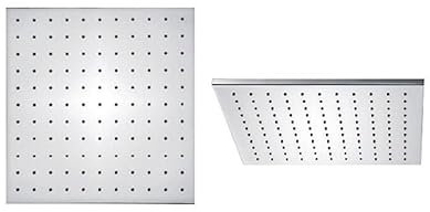 PAINI FRANCE ROBINETTERIE Pomme de tête carrée 200 x 200 mm Chrome - Douche et baignoire