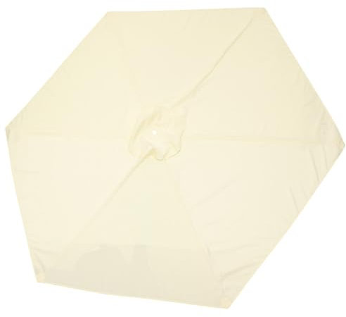 Kisangel Ersatz Regenschirmabdeckung Für Den Außenbereich Ersatzteile Für Sonnenschirme Terrasse Baldachin Campinghütte Polyester Schirmtuch Strand