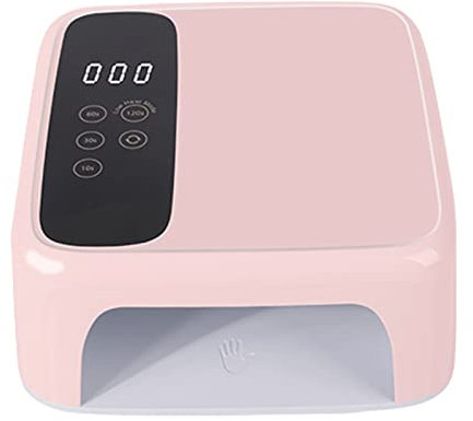 Lampada UV LED Lampada Unghie, 72W Professionale Fornetto con 4 Timer LCD Display per Manicure/Pedicure Permanente Smalto Semipermanente, Dispositivo Fototerapia delle Unghie (Color : B)