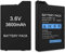 6000mAh Batterie Rechargeable Haute capacité 3,6V au Lithium-ION pour Sony PSP 1000/PSP-110 la Console (Non Compatible avec PSP-2000/3000/PSP Slim)