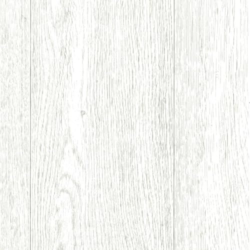 White Modern Wood Effect Anti-Slip Vinyl Flooring For Kitchen, Office, Bathroom, Home, & Living Room, 2.0mm Thick Vinyl Sheet, 5 Years Warranty-5m(16'4) X 3m(9'9)-15m²