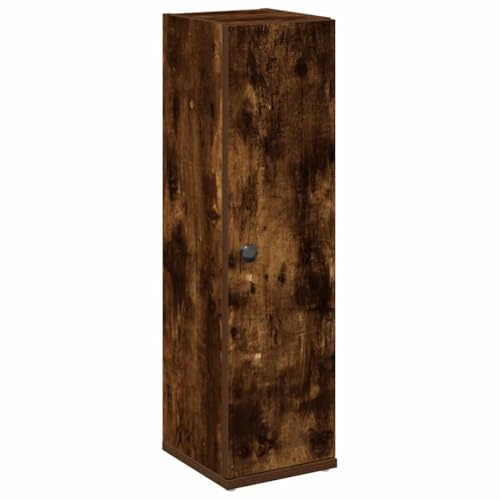 vidaXL Badezimmerschrank mit Rollenhalter Räuchereiche 20,5x22x72 cm