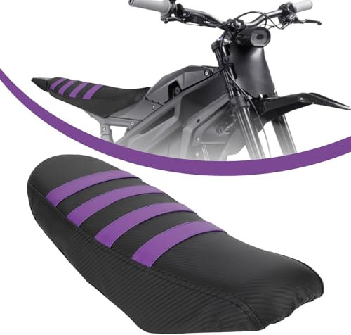 Runfarr Motorrad-Sitzbezug Anti-Rutsch-Pad Sitzbezug für Talaria Sting MX3 MX4 MX5-Lila