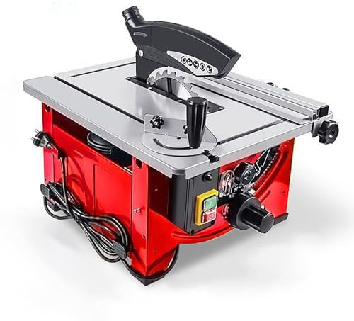 FXNFXLA Multi Functional Table Saw, Adjustable Small Precision Hobby Table Saw, Woodworking Table Saw, Electric Table Saw, Portable Precision Table Saws for Crafts
