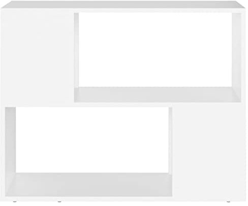 HEFZGDB Mobile TV Bianco 80x24x63 cm in Truciolato Mobiletto Porta Tv Mobile Tv Soggiorno Mobile Basso Tv Tavolino Tv per Camera Studio Cucina Camera Da Letto Camera