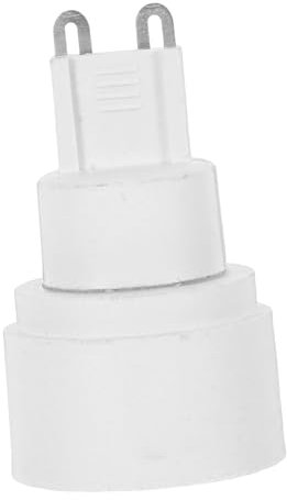 Uonlytech Adaptateur Douille Vers Céramique Blanc Convertisseur Prise De Courant