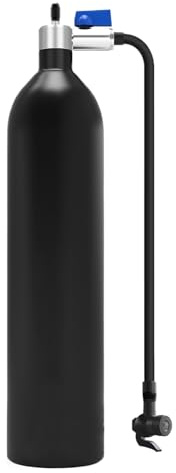 Pompa per Bici 200PSI 1.2L in Alluminio Leggero Pompa Portatile