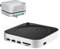 Hub USB Estación de Acoplamiento SSD de Doble Canal para Mac Mini M4 M4 Pro M.2 NVME SSD 4TB MAX 10GBPS USB-A Puertos SD & TF Distribuidor