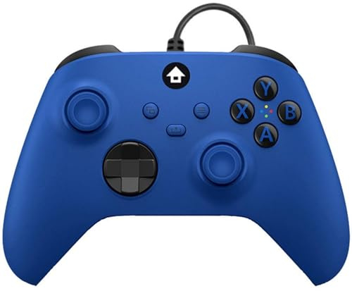 Wigento Kabelgebundener Controller für Xbox One, Xbox Series S/X und PC, USB Gaming Gamepad mit 3,5 mm Kopfhöreranschluss, Dual Vibration, 2,2 m Kabel