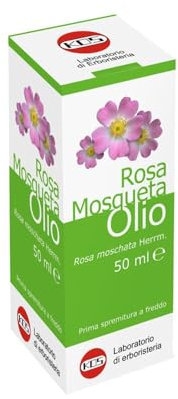 KOS - OLIO ROSA MOSQUETA 50 ML utile per contrastare rughe, smagliature e cicatrici