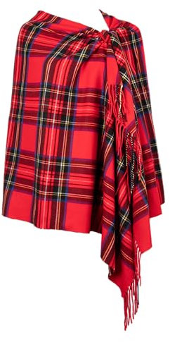 Achillea Übergroßer Schal mit Kaschmir-Feeling, Schottenkaro, Schottenkaro, Winter, warm, 203,2 x 76,2 cm, Royal Stewart Tartan, 80 x 30