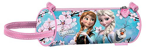 KARACTERMANIA Frozen Sister Queens-Cylinder Pencil Case Federmäppchen, 22 cm, Blau (Blue)