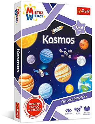 Trefl Wissensmeister Weltraum Lernspiel für Kinder 6-9 Jahre