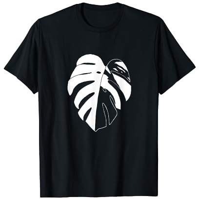 Buntes Monstera-Hemd Monstera Variegata Albo T-Shirt